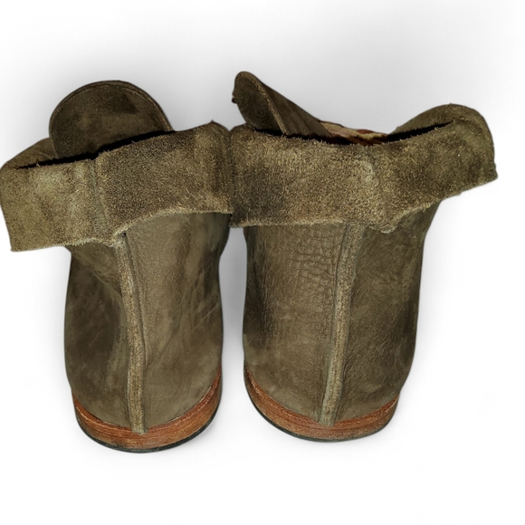 Cydwoq's Tibet, Slip on, all-leather moccasin, lace up, Unisex Size 40. Handmade - Picture 9 of 10